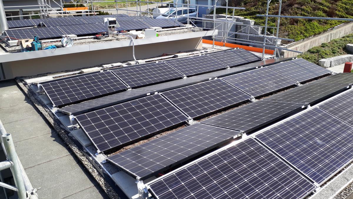 Solaranlage realisiert durch Solar-Freiamt aus Aristau Aargau (Freiamt)